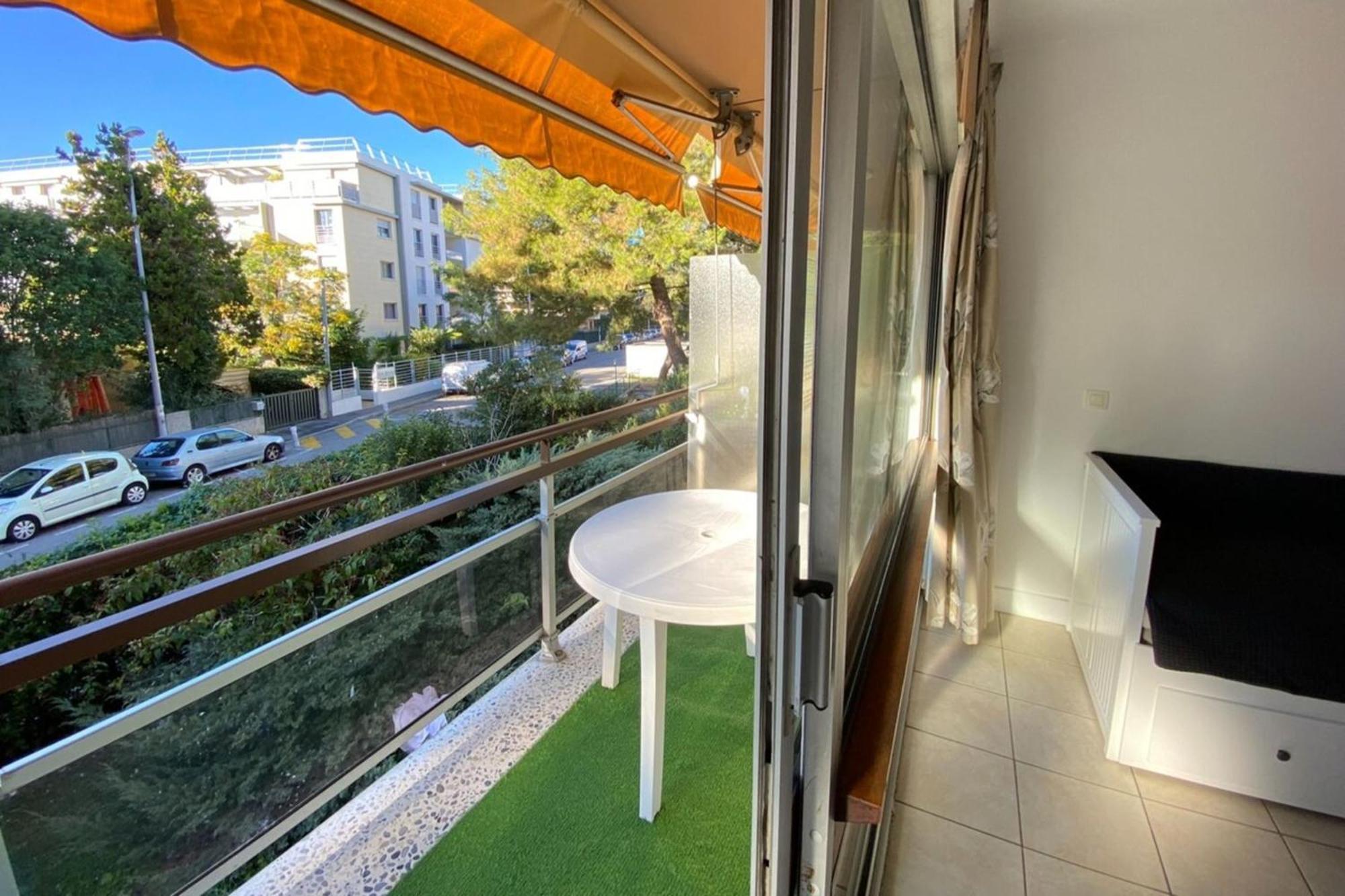 06U - Beautiful Studio In Residence - Swimming Pool And Tennis Court Saint-Laurent-du-Var Luaran gambar