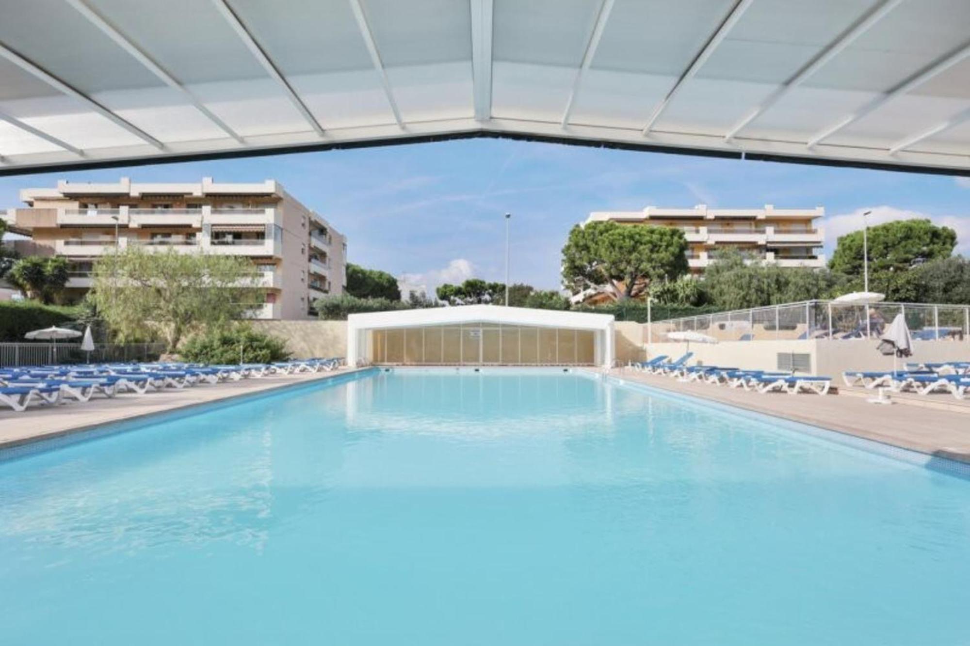 06U - Beautiful Studio In Residence - Swimming Pool And Tennis Court Saint-Laurent-du-Var Luaran gambar